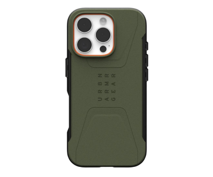 Etui do telefonów UAG Civilian Magsafe do iPhone 16 Pro olive UAG114444117272